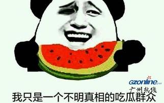 吃瓜群众梗来源